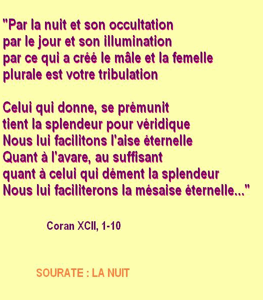 sourate ;