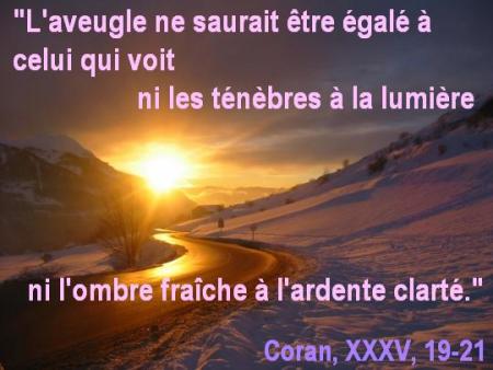 le voyant et le mal voyant !